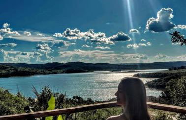 Chalé Recanto - ofurô, banheira, vista, cachoeira e lago em Alexânia - Foto 4
