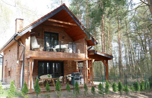 Ceglany Domek z jacuzzi, nad jeziorem, przy lesie - Foto 6