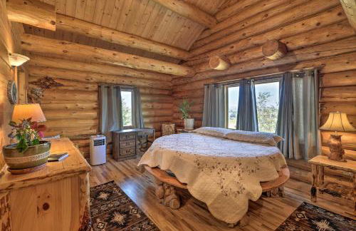Exquisite Log Home with Lander Valley Views! - Foto 14