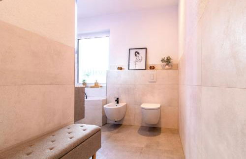 Stilvolles City-Apartment I WLAN l Küche I Zentral I 8P - Foto 20