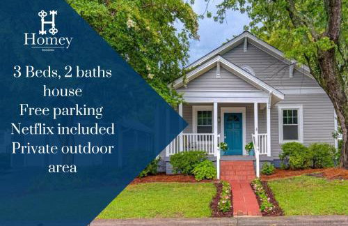 Homey Lodge - Cozy home / Walk to Revolution Mill / Near Downtown / Perfect for groups and family / Free parking - Foto 47