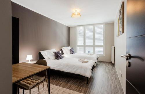 2 bright bedrooms, terrace & parking, near Geneva - Foto 7