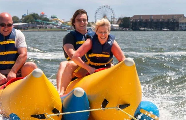 Balade en banana boat à Ocean City - Photo 1