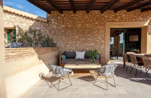 Masía La Torre Historia Encanto y Naturaleza a Solo 10 Minutos de Sitges Gran comodidad, Vista a los Viñedos en un pueblo autentico - Foto 6