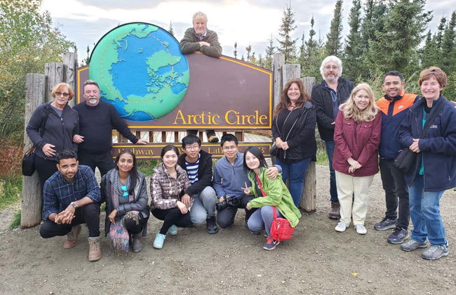 Tour dell'aurora boreale e attraversamento del Circolo Polare Artico - Foto 7