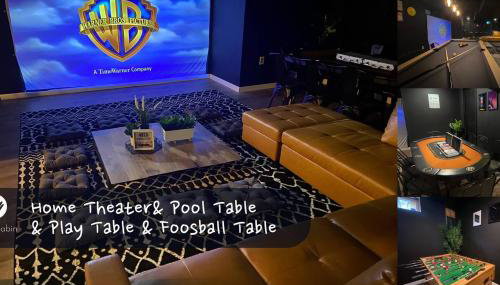 PrivatePool|Hot tub|Sauna|HomeTheater|Backyard - Foto 3