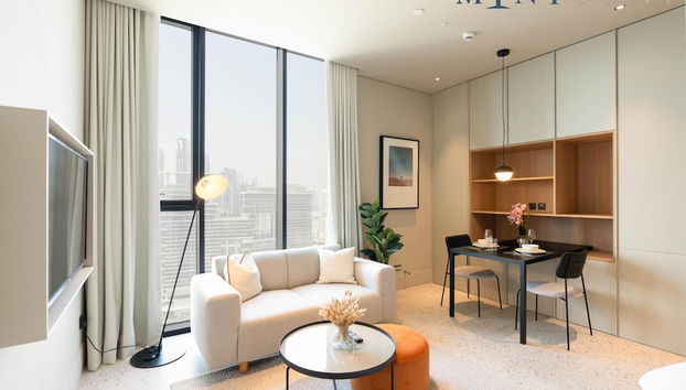 Convenient Studio w Burj Khalifa View - Foto 2, Habitación