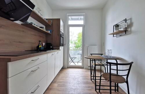 BohnApartments - Stadtblick Zechenhaus - Balkon - Parkplatz - WLAN - sehr ruhig - barrierearm - Foto 30