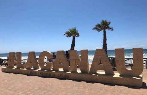 T3 - TERRASSE 30 m2 VUE OCEAN, 2 CHAMBRES, parking privatif et piscine en été - Foto 32