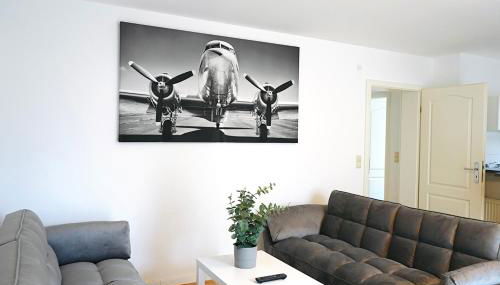 Stilvolles Apartment in stadtnähe-Parkplatz- 4 Personen- Balkon - Foto 1