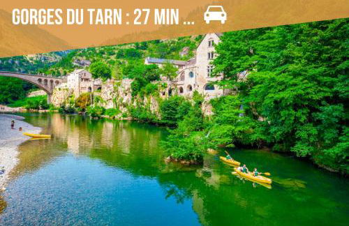 Le Cocon - Netflix/Wifi Fibre - Séjour Lozère - Foto 24