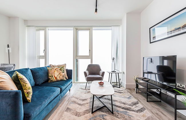 Modern Flat With City View in Acton - Foto 10