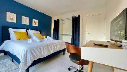 Séjour Business & Famille, 2 chambres, Parking & WiFi - Foto 3