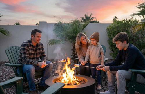 Game Room Resort Pool HotTub Modern Desert Oasis - Foto 71