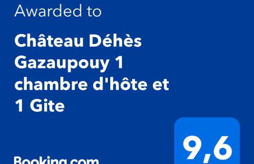 Château Déhès Gazaupouy 1 chambre d'hôte et 1 Gite - Photo 41