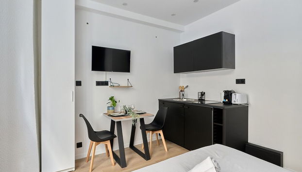 Charming Studio Center of Paris Bastille - Foto 2, Habitación