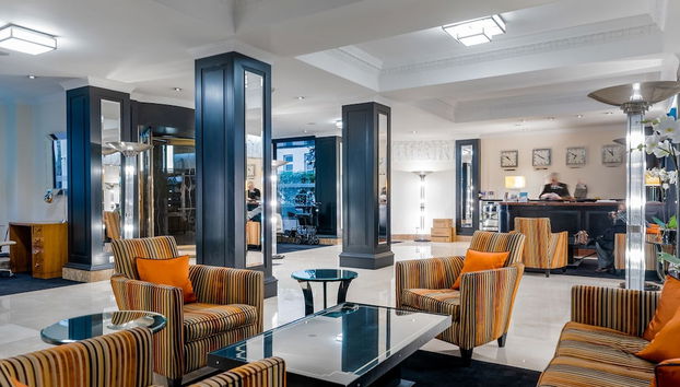 Sala de estar do lobby