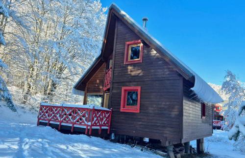 Magnifique chalet Nordique à La Féclaz - Idéal pour 6 personnes - Foto 11