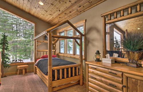 Expansive Ruth Lake Home with Dock, Fire Pit and Beach - Photo 35