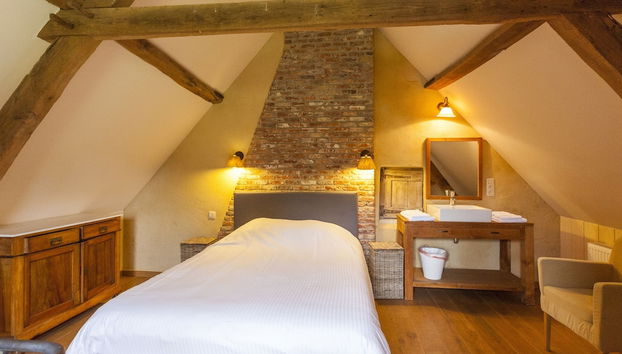 Beernem Farmhouse With Pool - Foto 4, Habitación