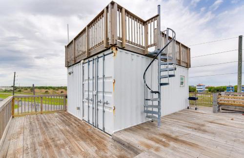 Rooftop Deck and Views! Pet-Friendly Galveston Home - Foto 22