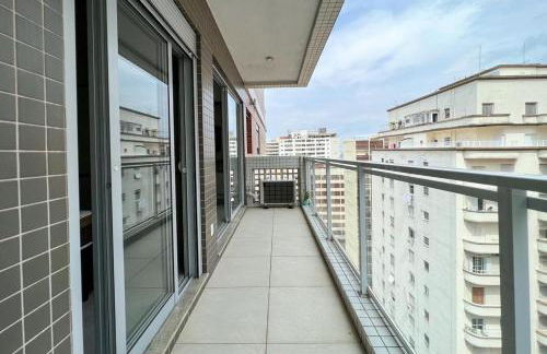 Flat vista mar em Santos - Foto 13