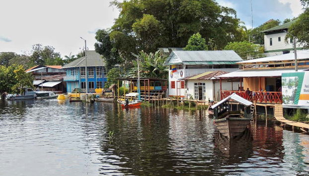 Case sul fiume Loretoyacu