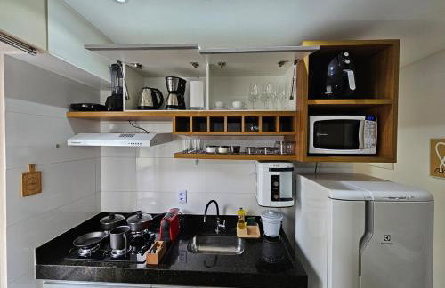 Flat Lindíssimo de 2qts uma esquina do Flamboyant Shopping 206 - Foto 4