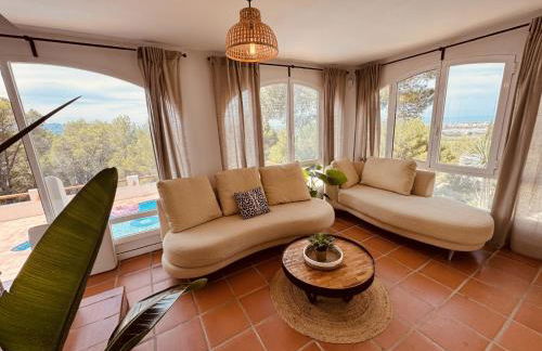 Ibiza Dream Villa Denia, Seaview, Pool, BBQ, Airco, Wifi - Foto 24