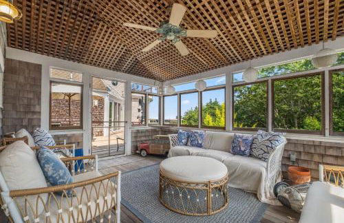 Luxe Coastal Estate Tennis, Beach, Firepit, View - Foto 36