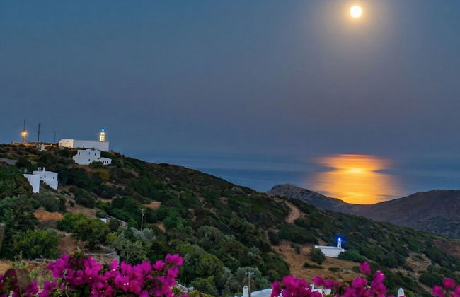 Villa Kotseli: Traditional Stone House with Pool & Sunset Sea Views - Foto 47