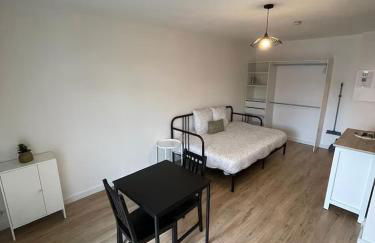 Grand studio 34m2 - Parking & Fibre - Proche Airbus - Foto 4