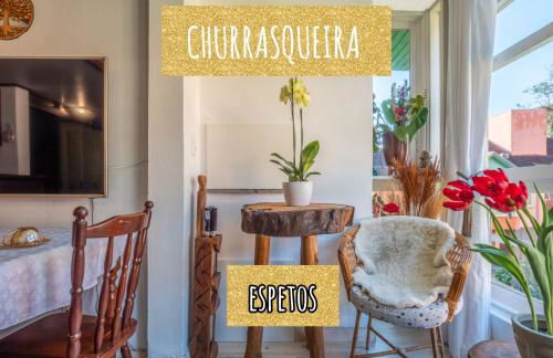 Belíssimo Duplex a 500m Lago Neg 3Q 4bikes Churrasq lareira Ar QF - Foto 10