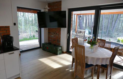 Ceglany Domek z jacuzzi, nad jeziorem, przy lesie - Foto 17