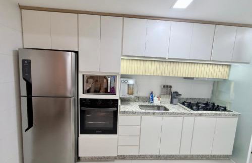 Apto de Luxo 400m Prainha-Piscina-churrasqueira-Ar-condicionado-Sand beach - Foto 6