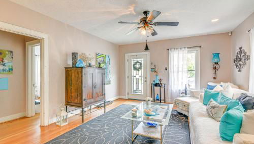 half Mi to Beach! Pet-Friendly Dtwn Galveston Home - Foto 4