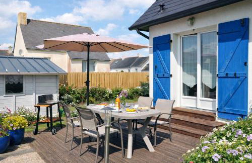 LocaLise - M3B - Souvenir du Guil - Maison de plain-pied avec jardin clos au Guilvinec - Tout à pied, plages, port, centre, commerces, marché - Wif inclus - Linge de lit inclus - Animaux bienvenus - Foto 9