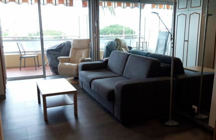 Studio vue mer, balcon face port de Garavan, plage et gare à pied - Foto 4