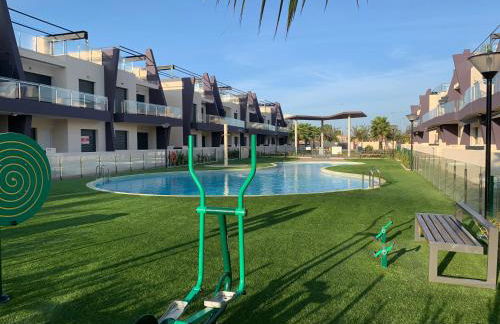 Higuericas Costa 412 - Rooftop terrace and pool view 300 m from beach - Foto 17