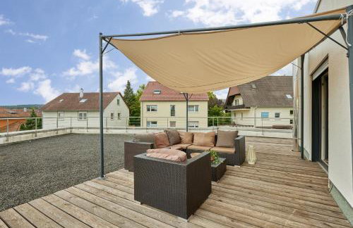 Exklusive Villa-Eggert mit Kamin & Terasse für 6 Personen im Bretten - Foto 16