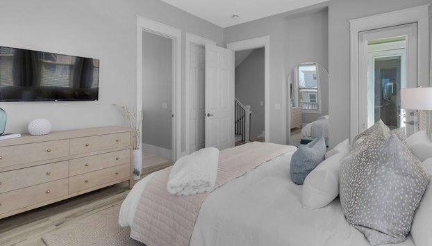 Steps From the Seagrove Beach - Gulf Views - Sleeps 10 - Community Pool - Foto 4, Habitación