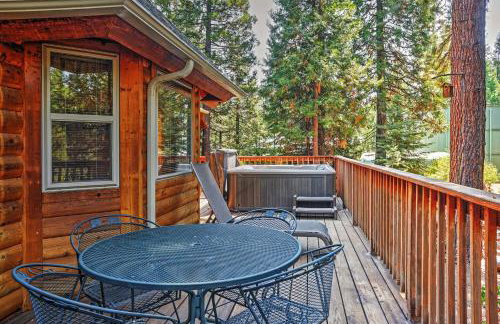 Hot Tub, Deck & Trail Access: Shaver Lake Cabin - Photo 1