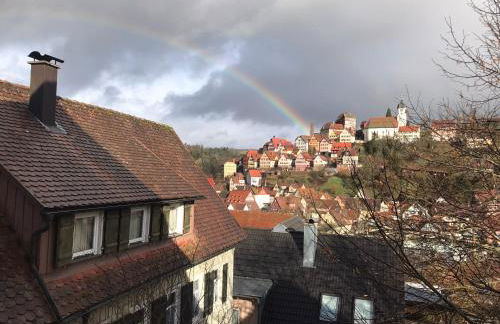 Retro Ferienwohnung mit Schlossblick im Nordschwarzwald - Foto 24