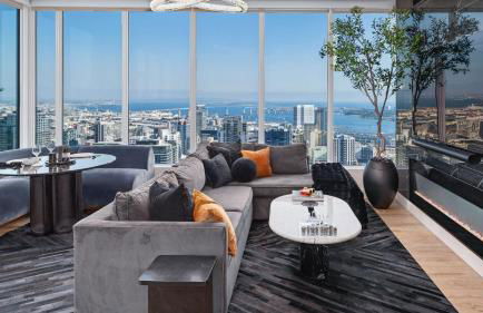 Entire Floor 2BDR w Luxury Amenities Balcony SkyLux Penthouse by AvantStay - Foto 7