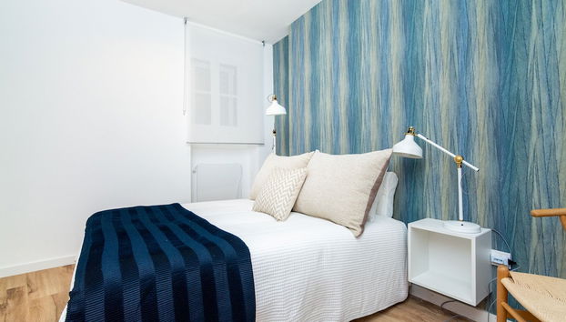 Boho-Chic Santos Apartment: Industriais 7 - Foto 3, Habitación