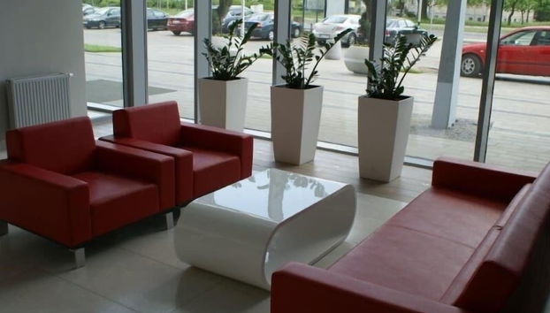 Zona de estar del vestíbulo