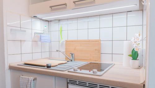 Zentral nah MHH Terrasse Komfort - Haustiere willkommen - Foto 3, Shopping Area, towels, stove, pet friendly, heating, minibar