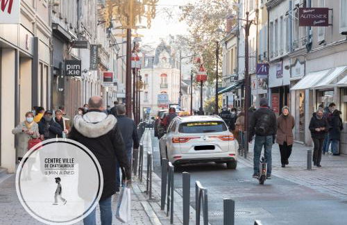 Côté cour - Gare centre, tout équipé, climatisé, linges fournis - Foto 22