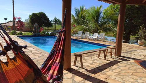 Sítio Recanto da Paz - Chácara para temporada com piscina aquecida - Foto 2