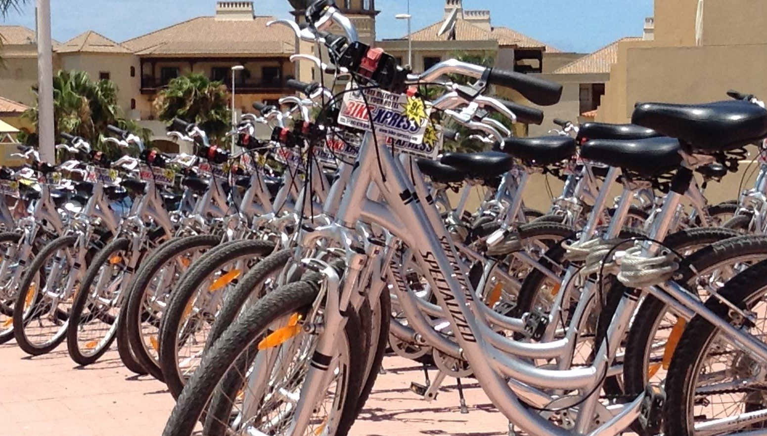 Alquiler de bicicleta en el sur de Tenerife